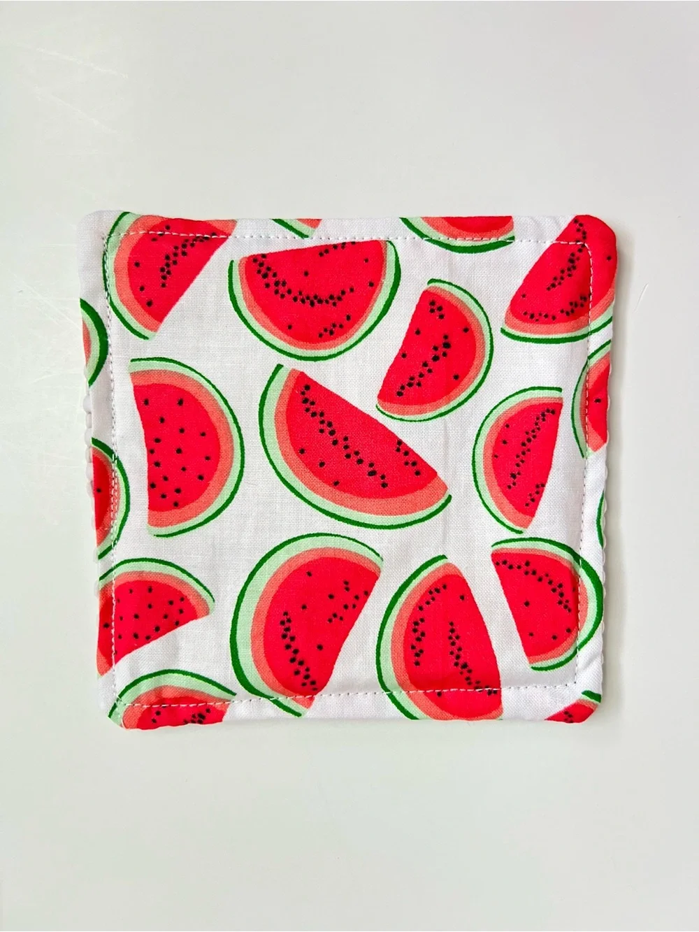 Hand Crafted Watermelon Non Slip Jar Gripper Opens Hard to Turn Jars